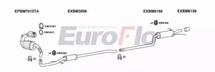 Система выпуска ОГ EuroFlo MIHAT16D 1008